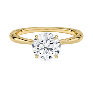 Sortija oro amarillo y diamantes