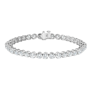 Pulsera oro blanco y diamantes